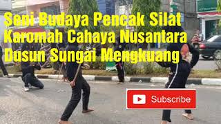 Seni Budaya Pencak Silat Karomah Cahaya Nusantara Dusun Sungai Mengkuang