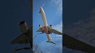 Emirates A380 TAKEOFF! | Emirates Airlines | Aeroplane Slow Motion Take off #shorts