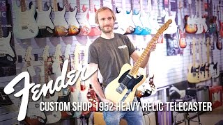 [Guitare] Fender Custom Shop 1952 Heavy Relic Telecaster  - Par Rodolphe - Boullard Musique