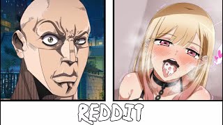 Anime VS Reddit  (The rock reaction meme) Part #117