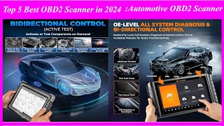 Top 5 Best OBD2 Scanner in 2024 | Automotive Scan Tool, OBD2 Scanner