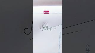 Calligraphy Signature | Niloy | sk cursive art