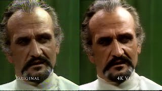 The Sea Devils Side by Side Comparison | Doctor Who 4k