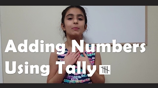 Addition - Adding Numbers - Addition of two numbers using Tallys by Harnoor