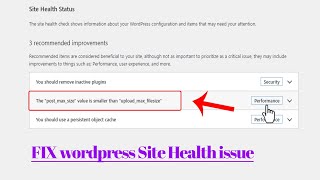 How to Fix the post_max_size value is smaller than upload_max_filesize WordPress website