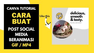 Cara Buat post beranimasi Instagram dan Facebook [CANVA TUTORIAL]