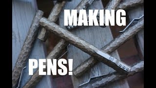 Making custom pens (with commentary)