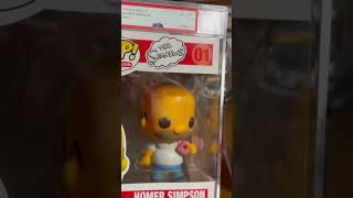 PSA Graded Funko Pops! - FIRST EVER! BIG REVEAL!! Vaulted Simpsons!