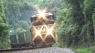 59 MPH NS 25A Flying thru Duluth, GA 7/28/2024