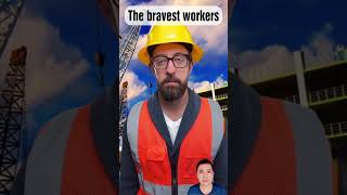 The bravest workers #adamrose #construction #engineering #workers