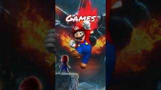 Supermario bros Movie - Mario VS Games - Mario #supermario #supermariomovie #mariomovie #mario