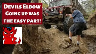 Getting down Devils Elbow was the hard part!