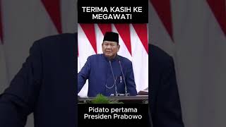 Terima kasih Prabowo pada Megawati