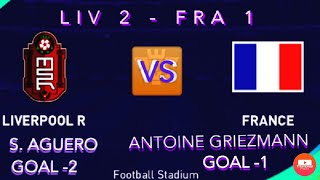 EVENTS MATCH LIV VS FRA full match # PES efootball