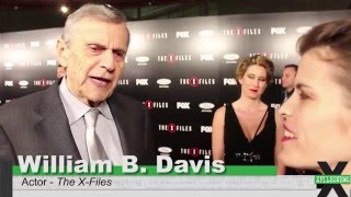 William B. Davis at The X-Files: Season 10 Premiere