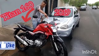 HONDA160cc.2019 muito nova, lavamos e passamos CERA será que deu bom.... VEJA