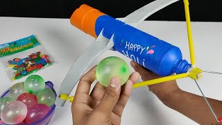 How to make amazing Holi Water balloon launcher | Holi idea |