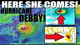 🤯 Hurricane DEBBY (Potential) UPDATE! - Florida & The Carolinas up for Landfall!