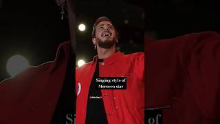 Morocco Star Saad Lamjarred's singing style#saadlamjarred#morocco#singer#unique#youtubeshorts#shorts