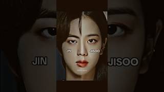 why jinsoo are same?? 😯😱 #bts #blackpink #kpop #kdrama #jin #jisoo #kpopgroup