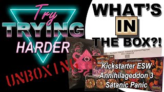 TTH Unboxing #71: Epic Spell Wars Annihilageddon 3 Satanic Panic #unboxing #boardgames #kickstarter