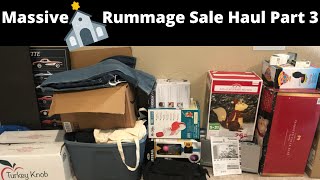 Massive Rummage Sale Thrift Haul Part 3