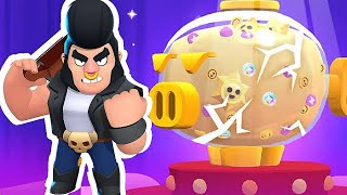 Brawl Stars starr Toom Abrindo MEGA COFRE Ganhei novo Brawler Bull Gameplay Android ios