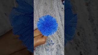 Flower making with cloth carry bag | how to make bag flower