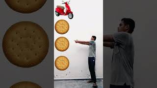 Meri biscuit to  scooter Riksha auto  Tactor funny video vfx #tranding #vfxlavnish