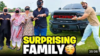 Family Reaction On My New Car 😍 || Gone Emotional #rajab #family #vlog