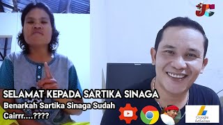 Apa sebenarnya yang terjadi dengan akun SARTIKA SINAGA CHANNEL ? Benarkah sudah menghasilkan dolar ?