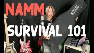 The NAMM show  2020 tips - music and travel tips