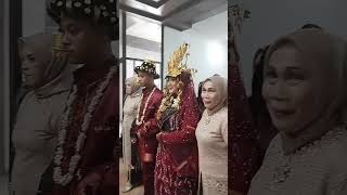 Resepsi pernikahan diiringi tarian adat mandailing#tarianadat #viral