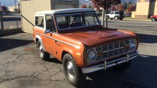 1972 Ford Bronco Explorer Sport