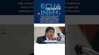 “Yo creo que estamos afrontando una crisis de agua y no energética", Arturo Félix Wong.