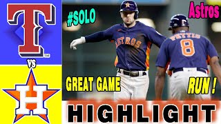 Astros vs. Rangers (10/16/23) GAME 2 Highlights  ALCS   | MLB Highlights 2023 - MLB Postseason 2023