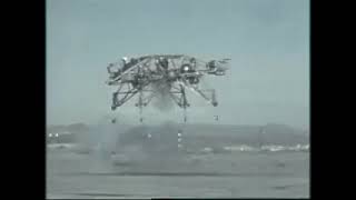 Lunar Landing Training Vehicle takeoff from ramp, 1964   #space   #science