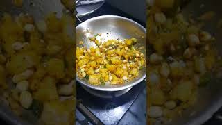 Aloo Poha recipe | aval upma | poha fry #aloopoharecipe #breakfast #eveningsnacks #shorts