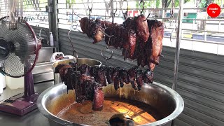 双溪大年优宾叉烧王饭 Sungai Petani Eupe Foodcourt Char Siew King Pork Rice - Malaysian Street Food 马来西亚街边美食