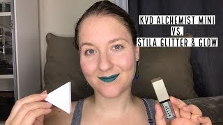 KVD Alchemist Mini and Stila Glitter & Glow Highlighter