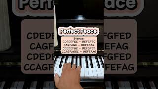 Perfect Peace - (Stanza) Piano tutorial