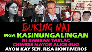 BAMBAN TARLAC MAYOR ALICE GUO BUKING NA! TUKOY NA ANG INA NI GUO! POGO RAID | Raffy Tulfo in Action