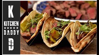 Grilled Tri Tip Tacos, Anaheim Chilis | Kitchen Daddy