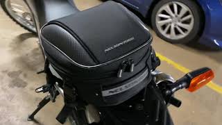 Yamaha XT250 - Tail Bag + Hand-guards