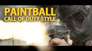 EPIC PAINTBALL BATTLE - Call of duty Style (4K)