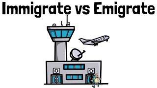 Immigrate vs Emigrate - English Speaking Practice