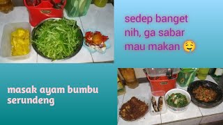 RESEP AYAM BUMBU SERUNDENG 👌 ENAK BANGET DAN BIKIN NYA JUGA MUDAH 😊