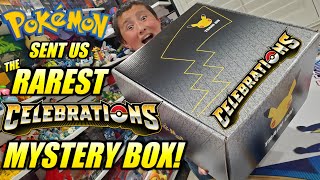 NEW! EARLY POKEMON CELEBRATIONS! Opening The RAREST Pokemon Cards Celebration Mystery Box!