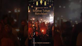 Pawai Obor 1 Muharram 1445 H - -Desa Perintis Makmur