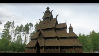 Stabkirche Gol in Norwegen  ( Norge Norway )